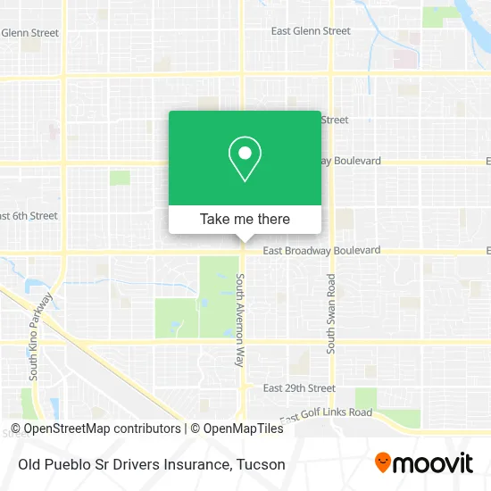 Old Pueblo Sr Drivers Insurance map