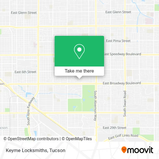 Keyme Locksmiths map