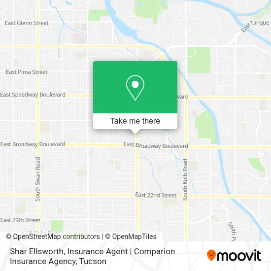 Shar Ellsworth, Insurance Agent | Comparion Insurance Agency map