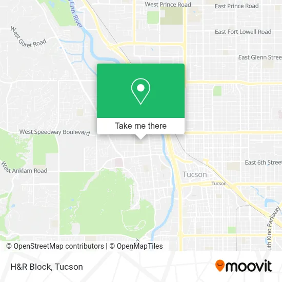 H&R Block map