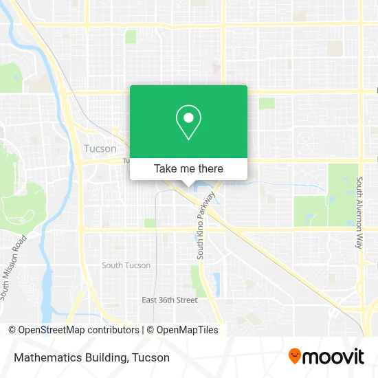 Mathematics Building map