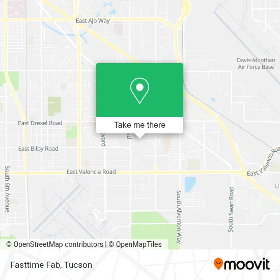 Fasttime Fab map