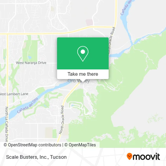 Scale Busters, Inc. map