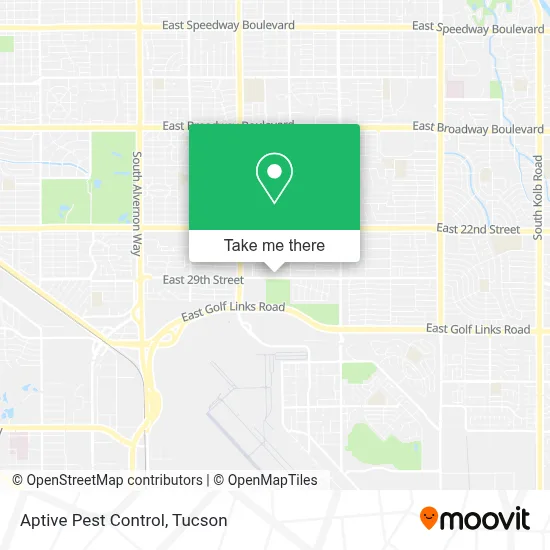 Aptive Pest Control map
