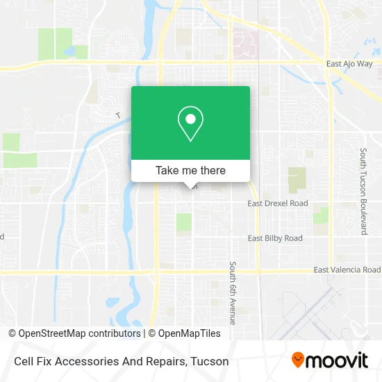 Cell Fix Accessories And Repairs map