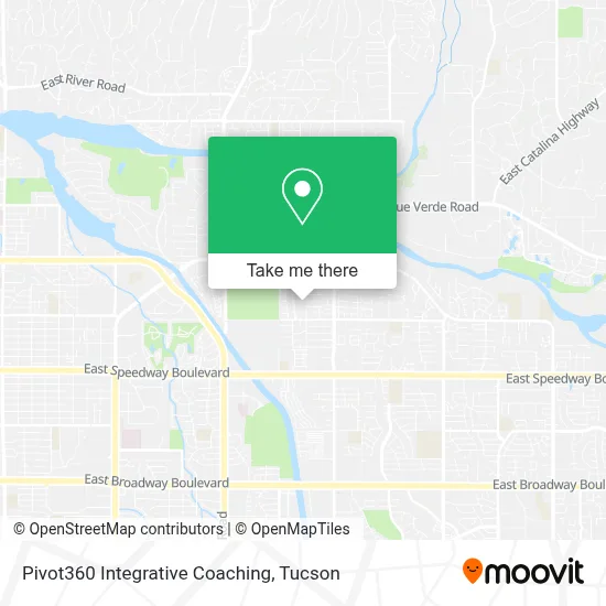 Pivot360 Integrative Coaching map