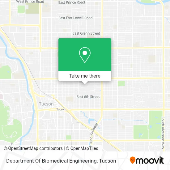 Department Of Biomedical Engineering map