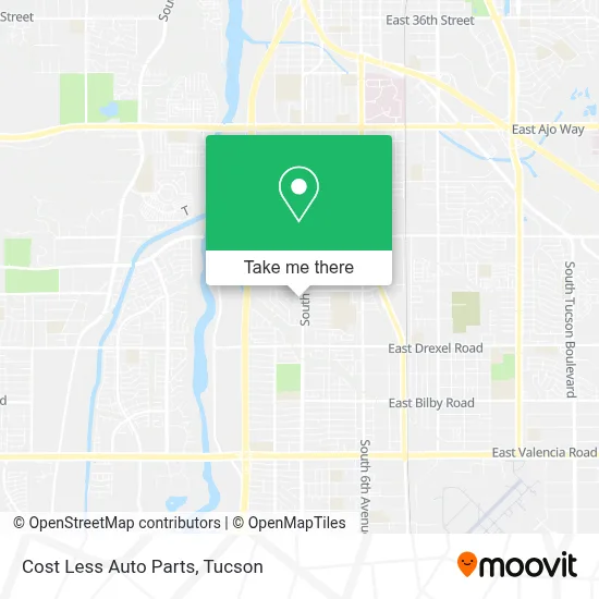 Cost Less Auto Parts map