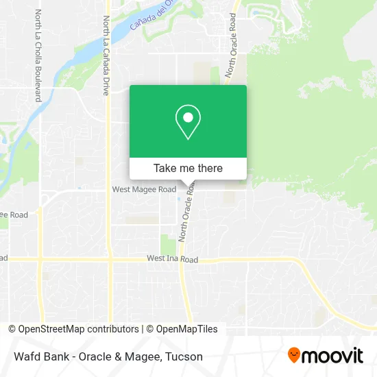 Wafd Bank - Oracle & Magee map