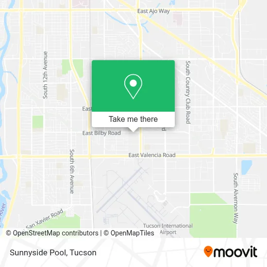 Sunnyside Pool map