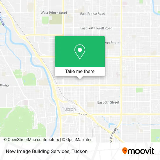 New Image Building Services map