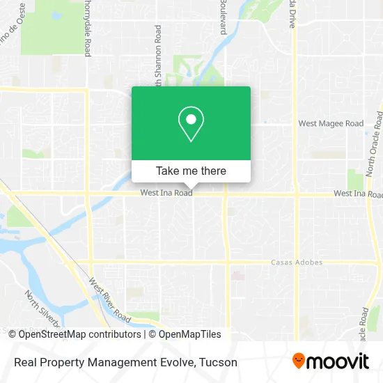 Real Property Management Evolve map