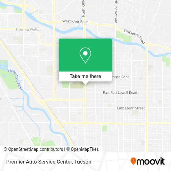 Premier Auto Service Center map