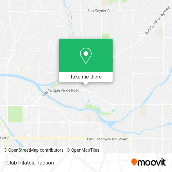 Club Pilates map