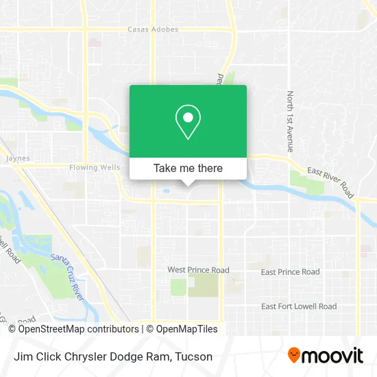 Jim Click Chrysler Dodge Ram map