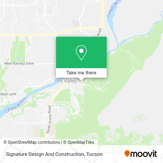 Signature Design And Construction map