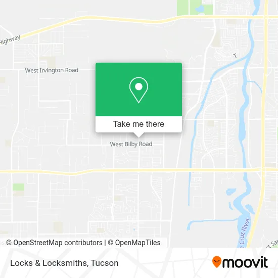 Locks & Locksmiths map