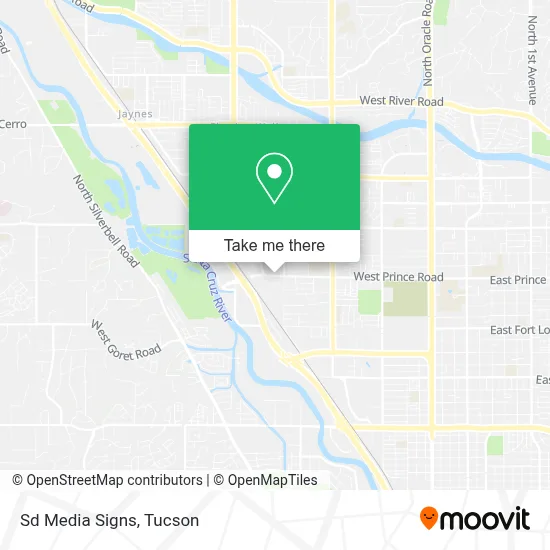 Sd Media Signs map