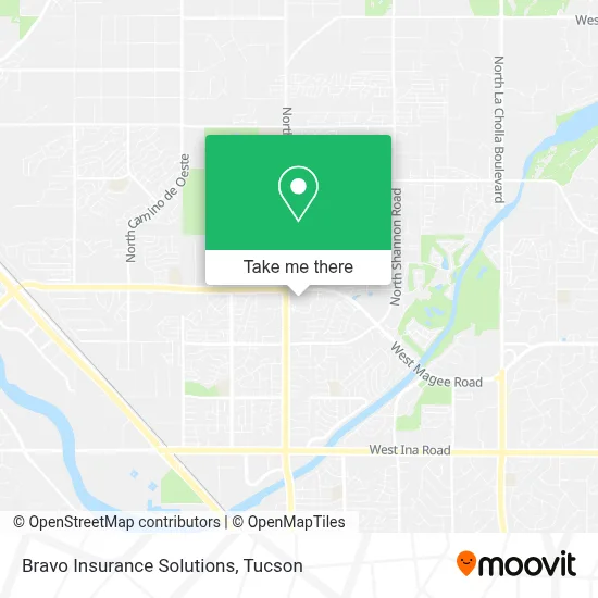Bravo Insurance Solutions map