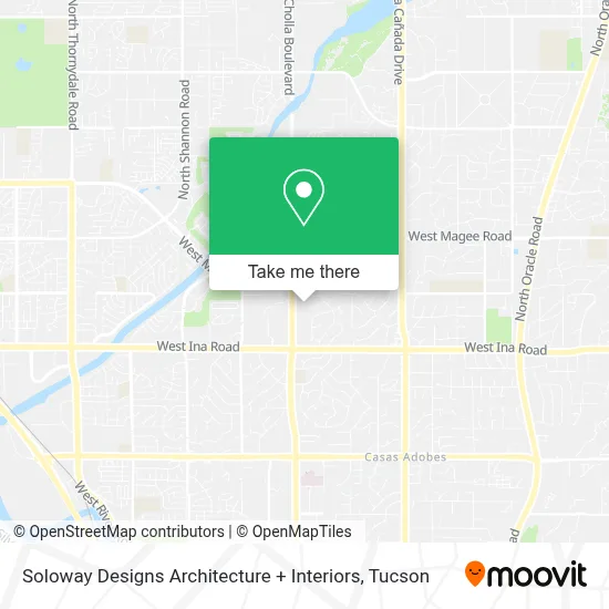 Soloway Designs Architecture + Interiors map