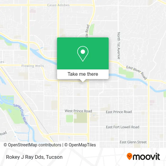 Rokey J Ray Dds map