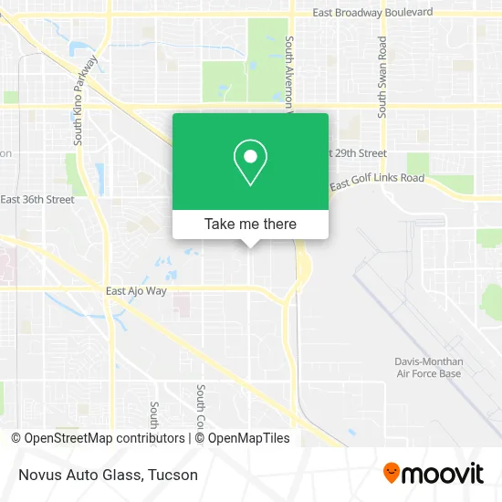 Novus Auto Glass map
