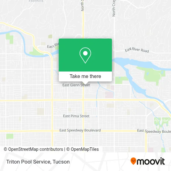 Triton Pool Service map