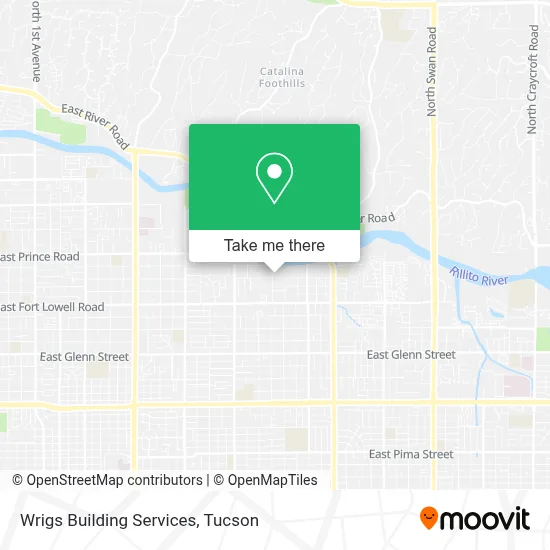 Wrigs Building Services map