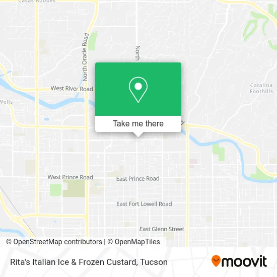 Rita's Italian Ice & Frozen Custard map