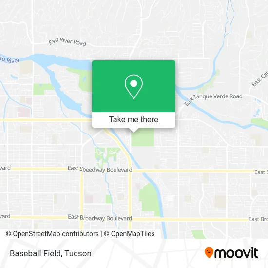 Baseball Field map