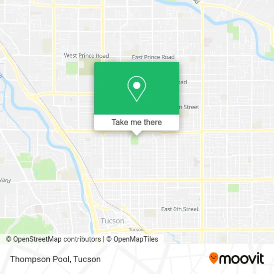 Thompson Pool map