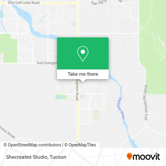 Shecreates Studio map