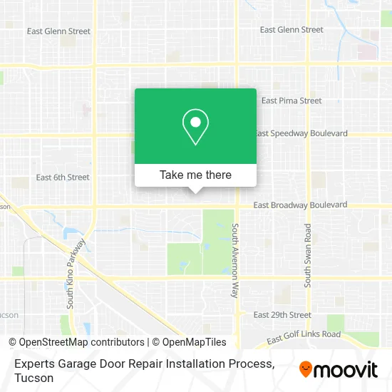 Experts Garage Door Repair Installation Process map