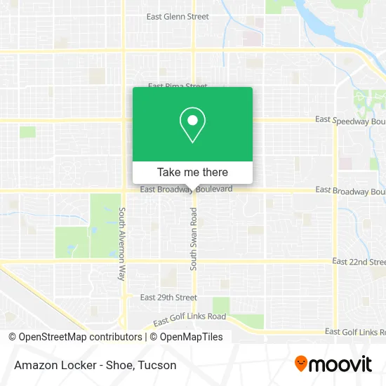 Amazon Locker - Shoe map