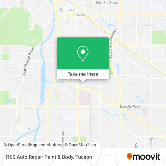 R&S Auto Repair Paint & Body map