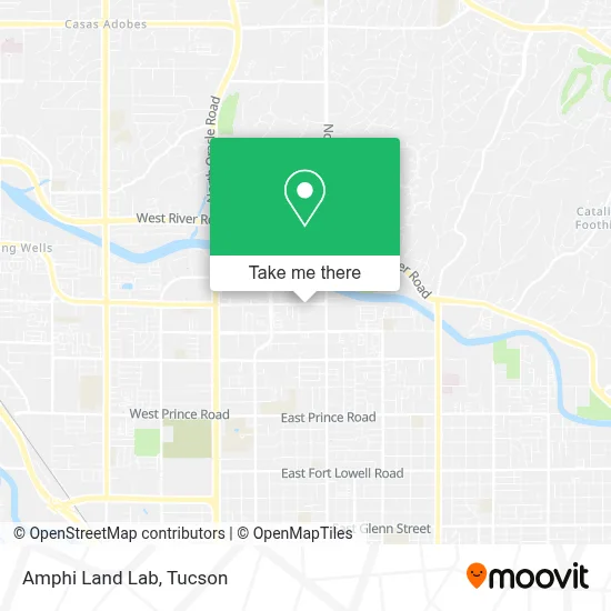 Amphi Land Lab map