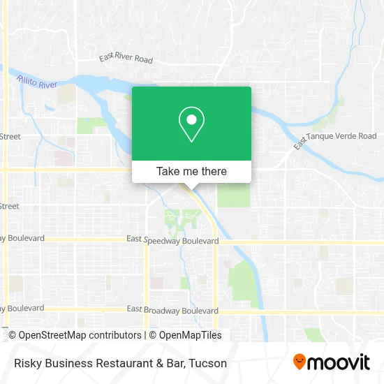 Risky Business Restaurant & Bar map