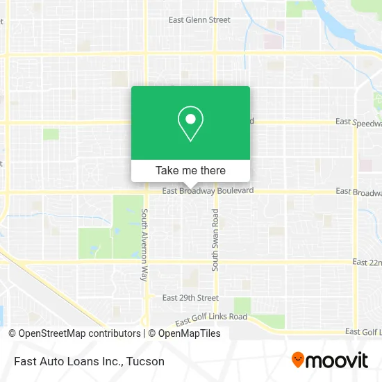 Fast Auto Loans Inc. map