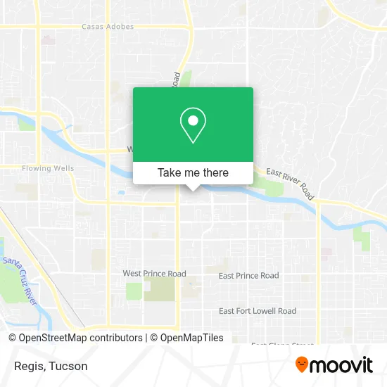 Regis map