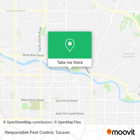 Responsible Pest Control map