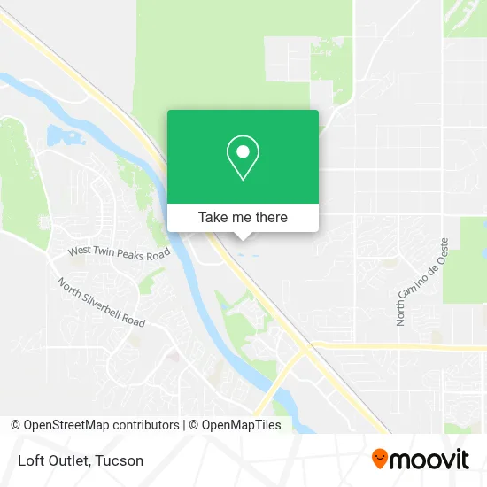 Loft Outlet map