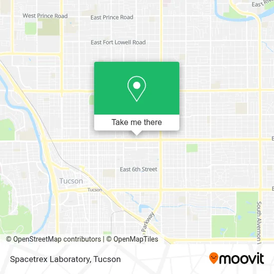 Spacetrex Laboratory map