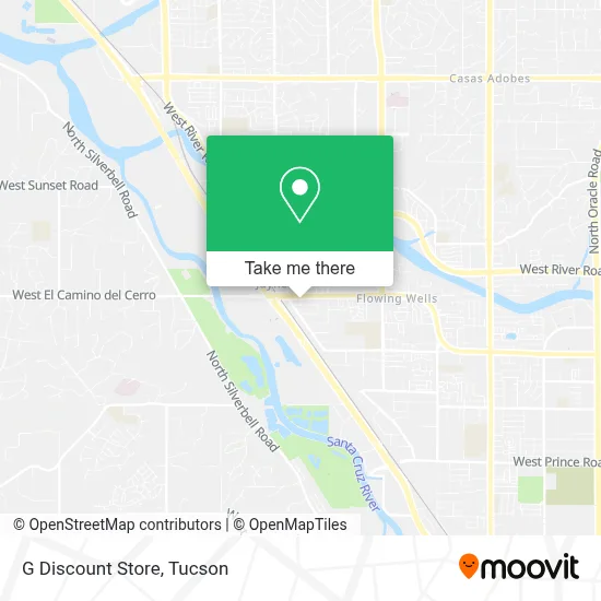 G Discount Store map