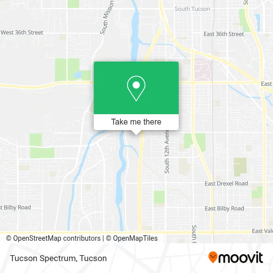 Tucson Spectrum map