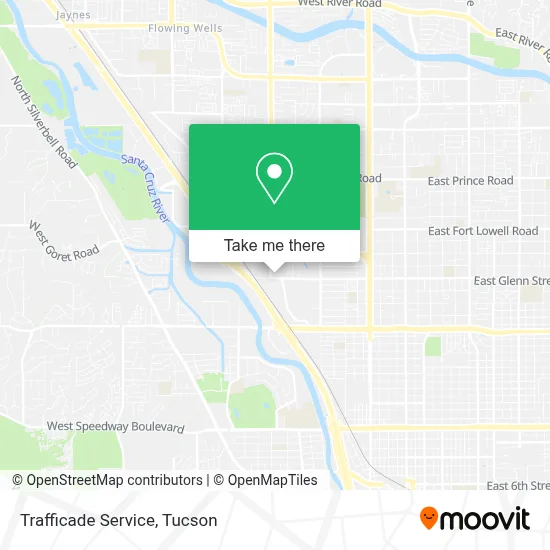Trafficade Service map