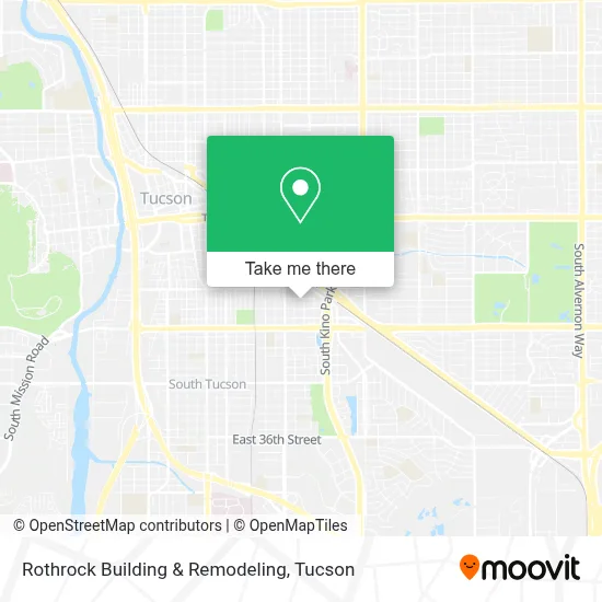 Rothrock Building & Remodeling map