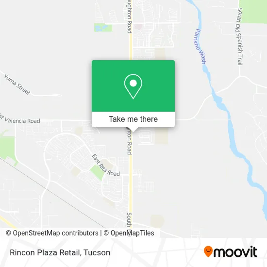 Rincon Plaza Retail map