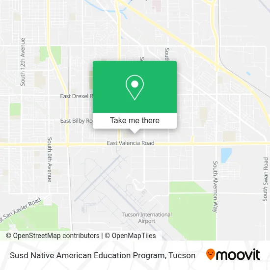 Susd Native American Education Program map