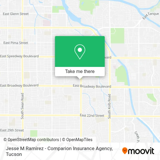 Jesse M Ramirez - Comparion Insurance Agency map