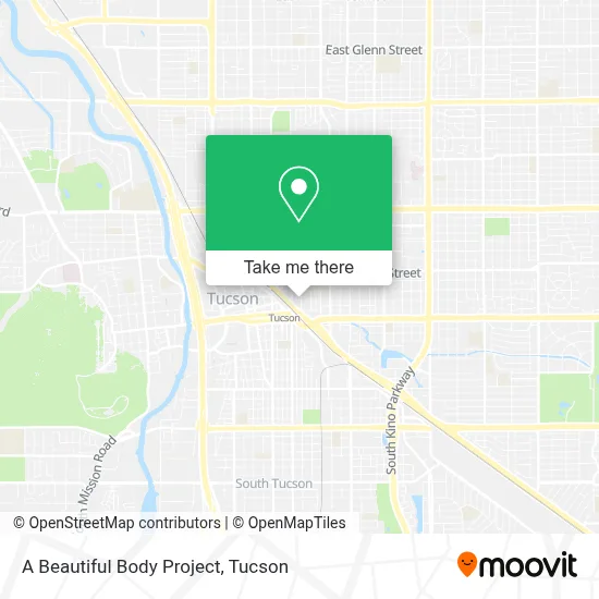 A Beautiful Body Project map
